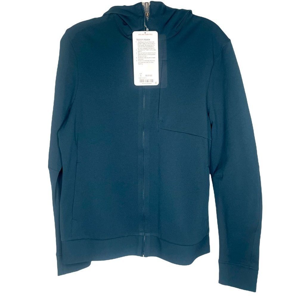 NWT Lululemon Sojourn Hoodie Size:Small Dark Green